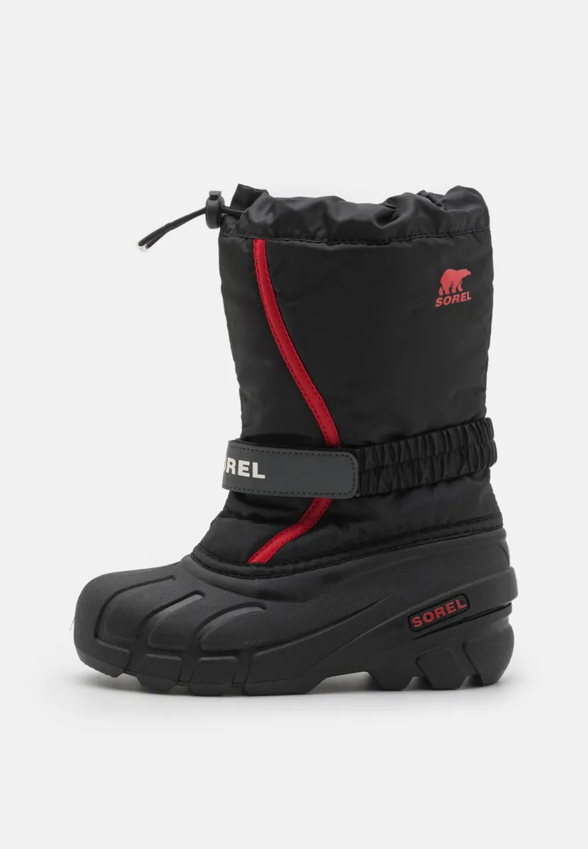 FLURRY UNISEX - Snowboot/Winterstiefel - black/bright red