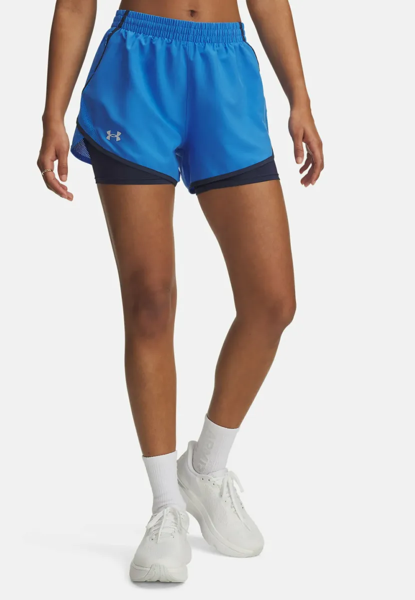 FLY-BY - 2-in-1 Shorts - blue atlantis