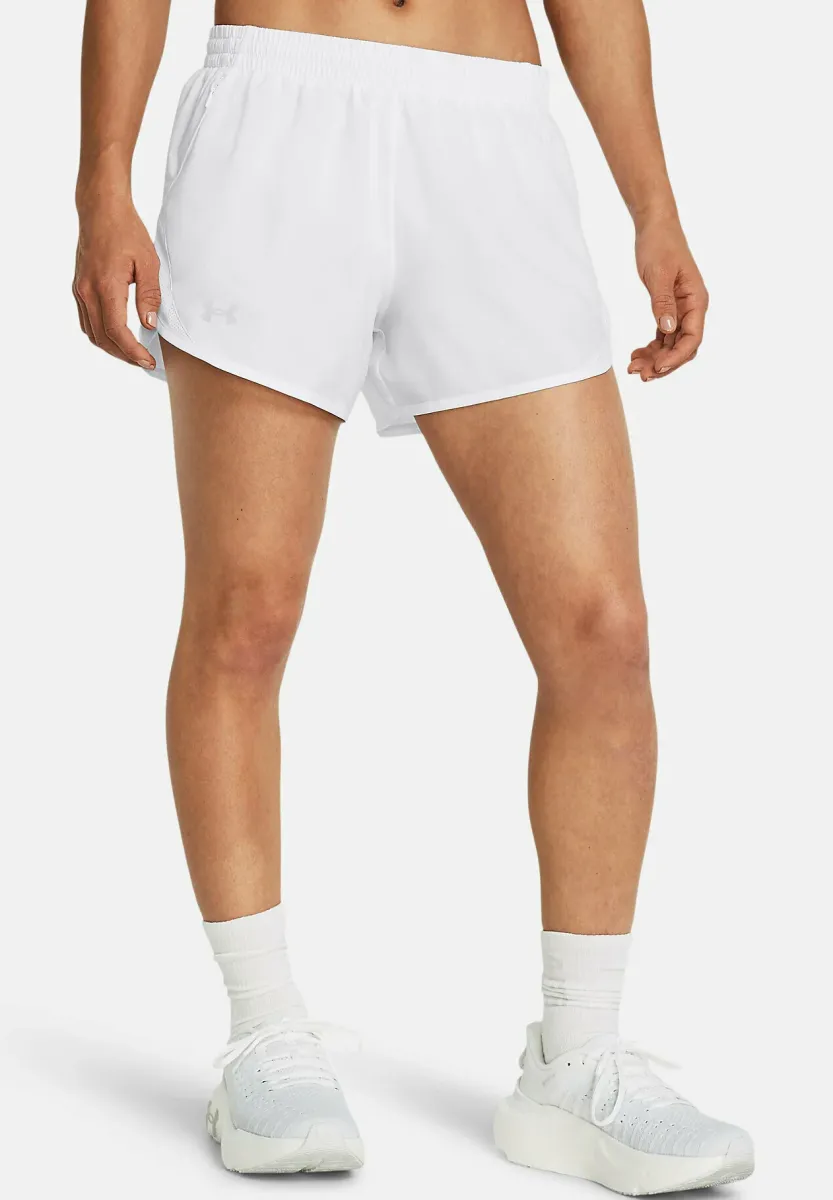 FLY-BY - Kurze Sporthose - white