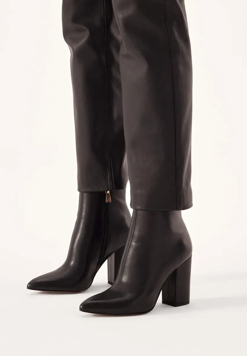FLYNN - High Heel Stiefelette - black