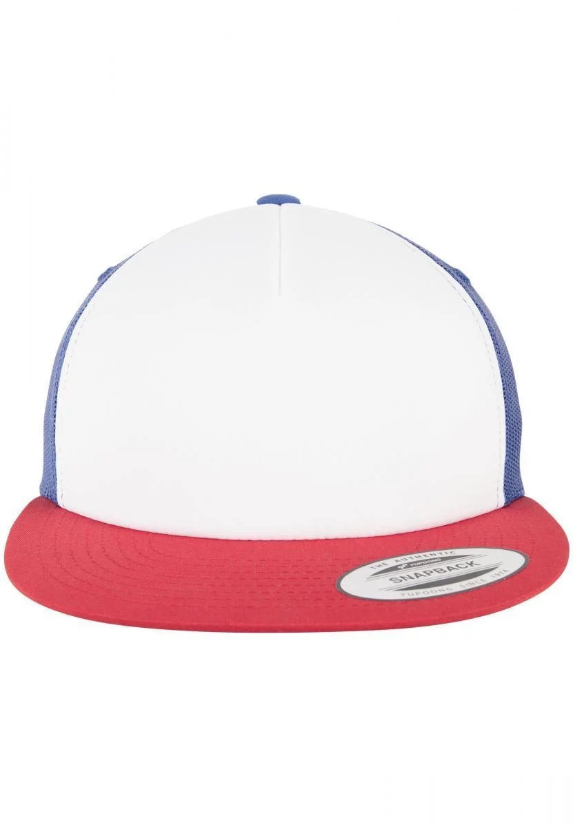 FOAM TRUCKER - Cap - red/wht/royal