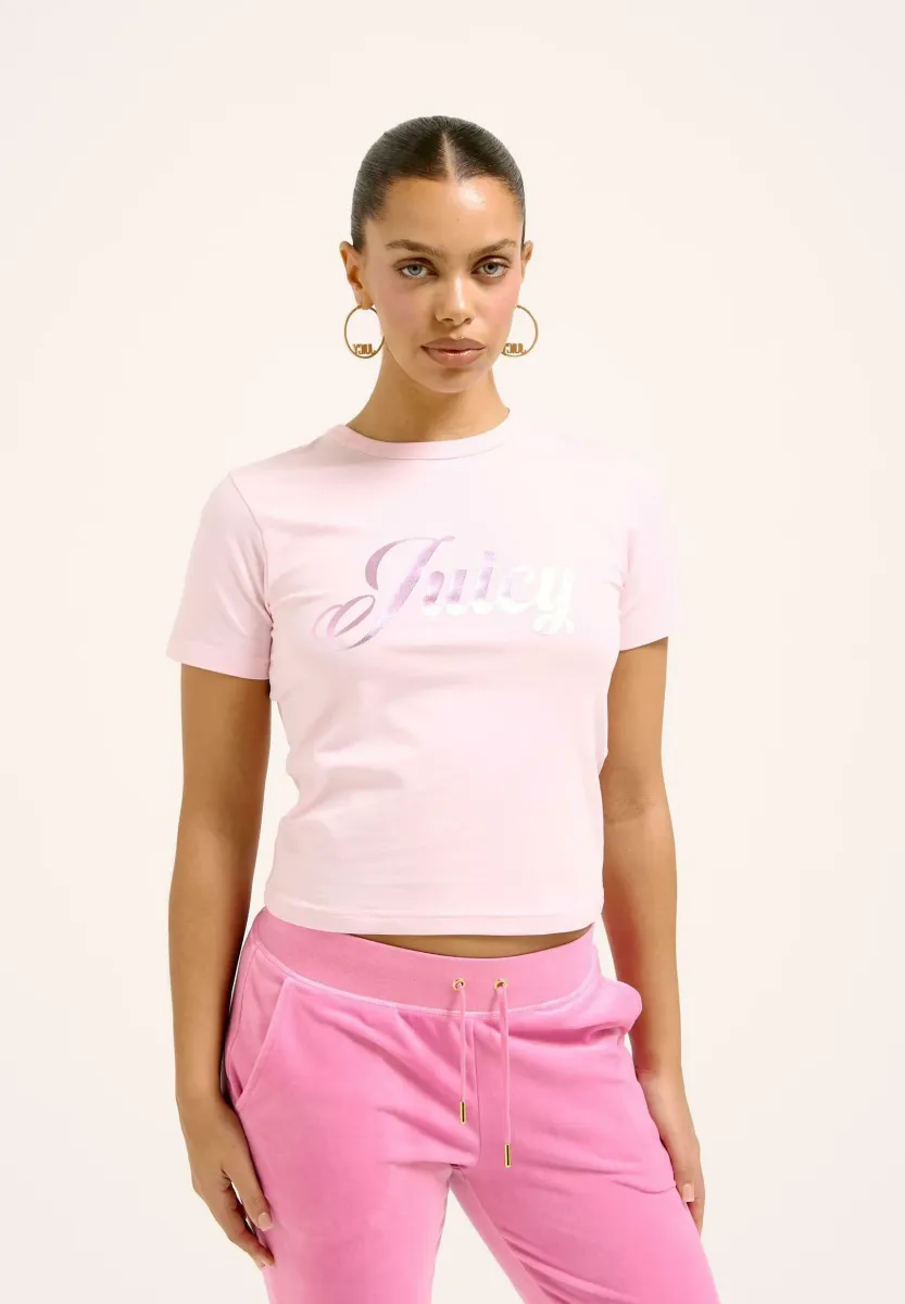 FOIL FITTED - T-Shirt print - cherry blossom