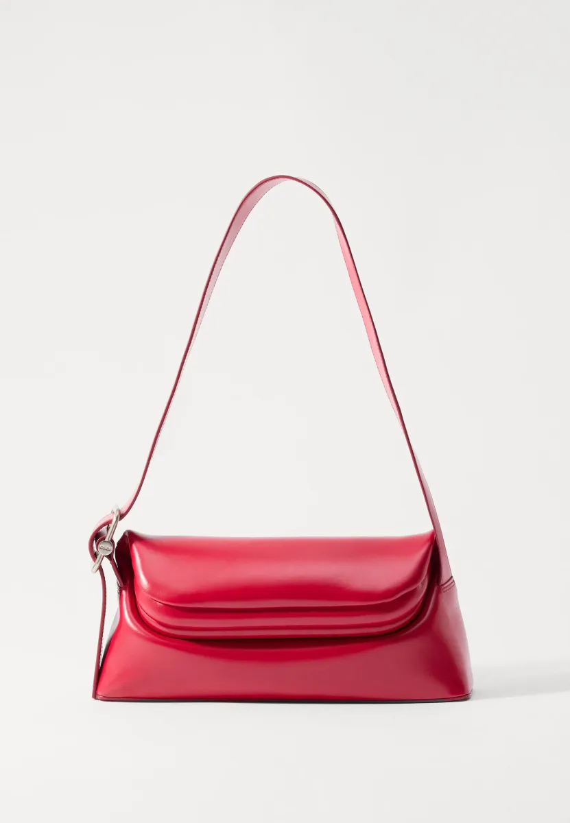 FOLDER BROT - Handtasche - plum red