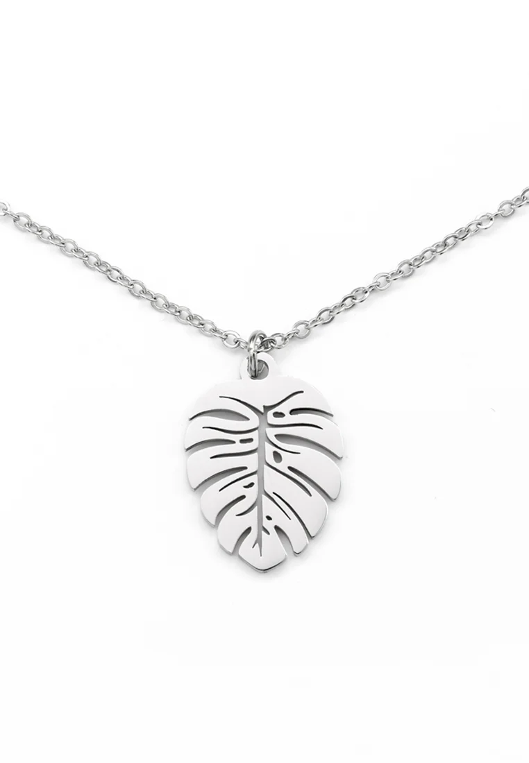 FOLIUM  - Halskette - silver-coloured