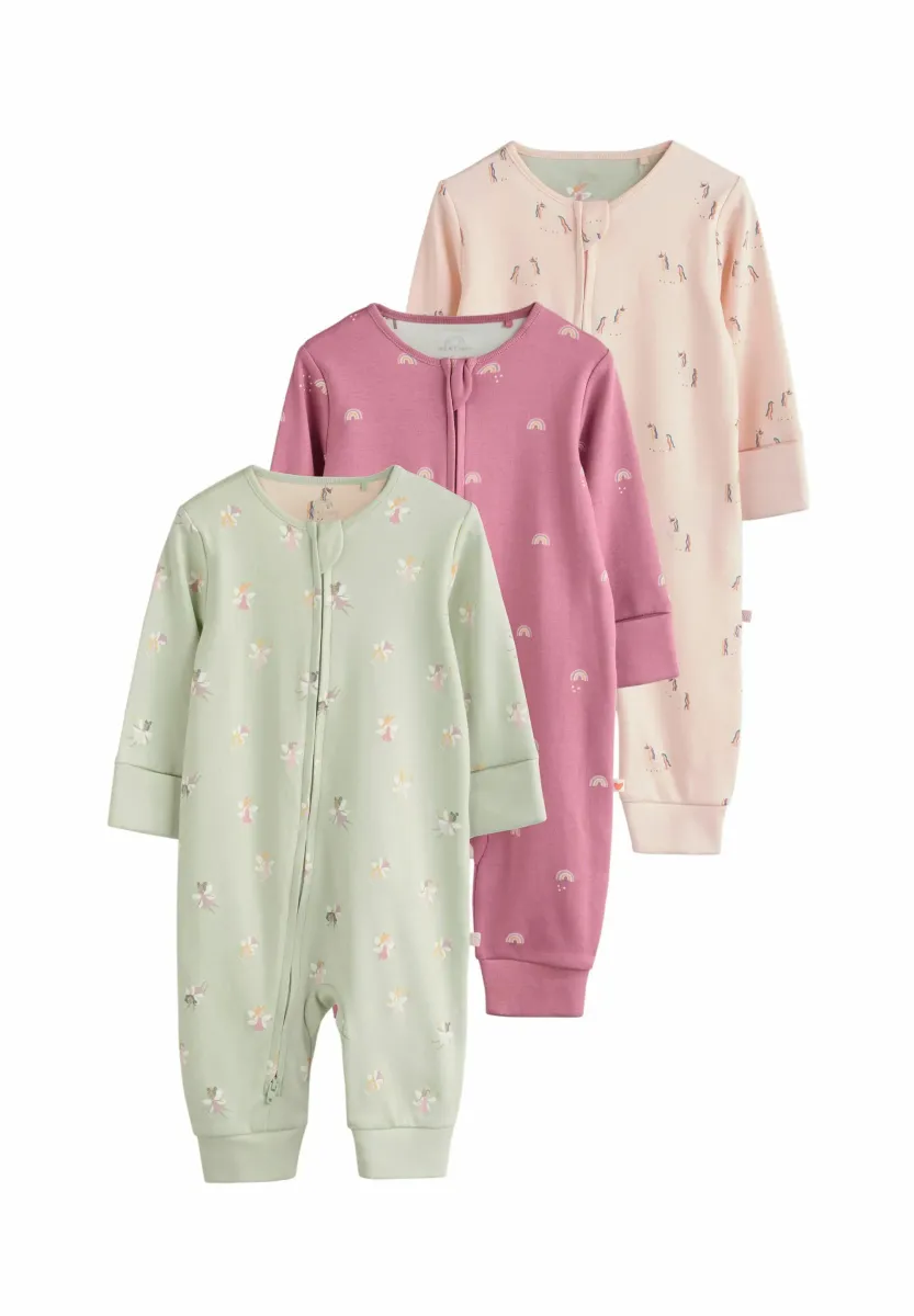 FOOTLESS 3 PACK - Strampler - pastel character