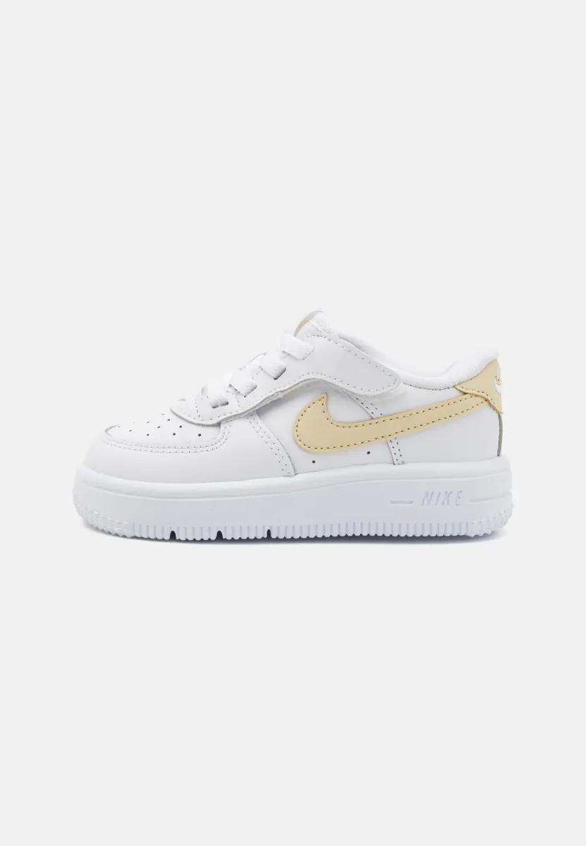 FORCE 1 LOW EASYON - Sneaker low - white/light khaki/white