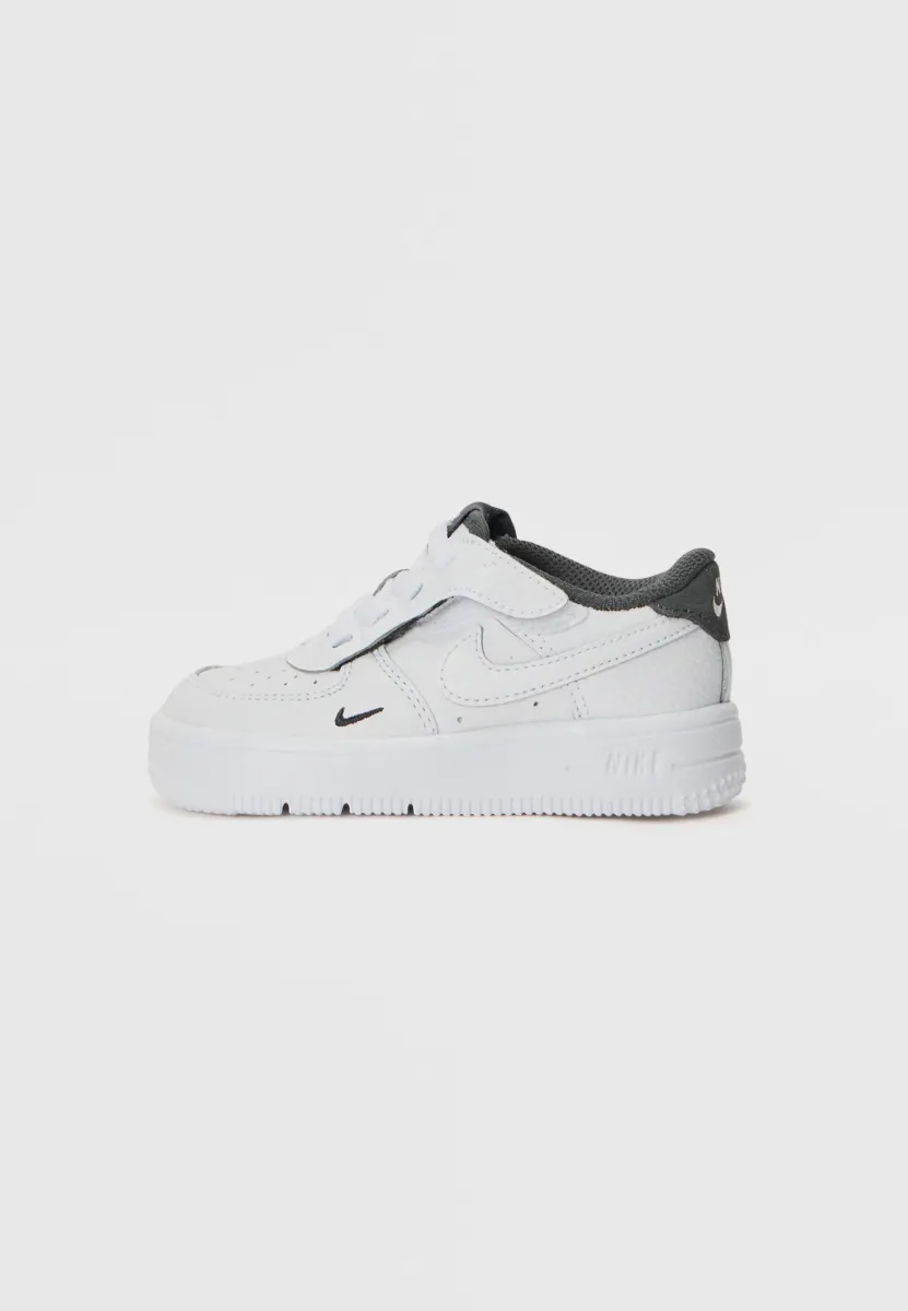 FORCE 1 LOW UNISEX - Sneaker low - white/anthracite