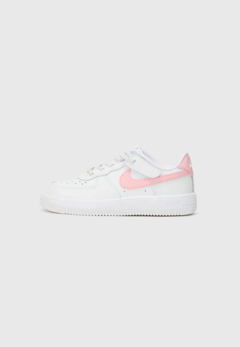 FORCE 1 UNISEX - Sneaker low - white/med soft pink/white