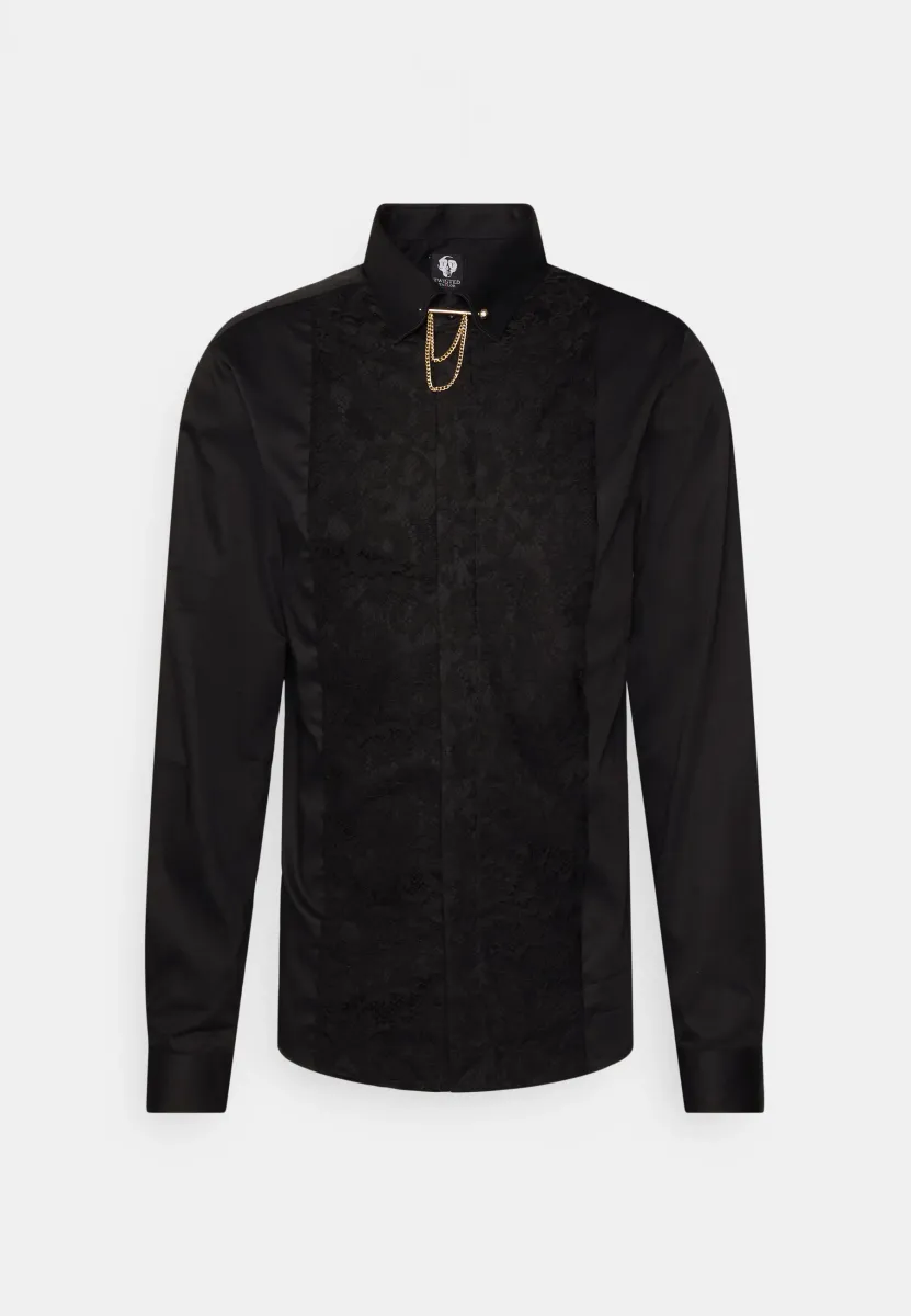 FORM SHIRT - Hemd - black