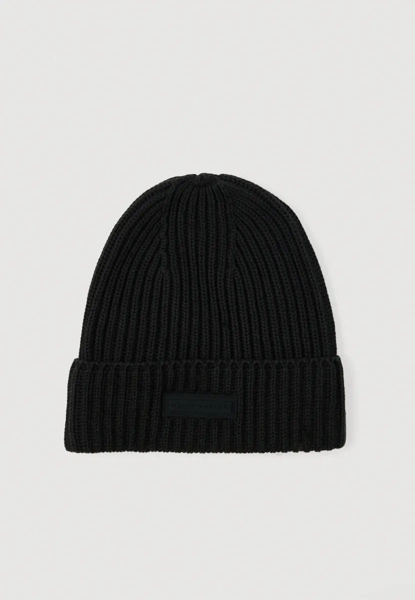 FOUNDATION BEANIE - Mütze - black