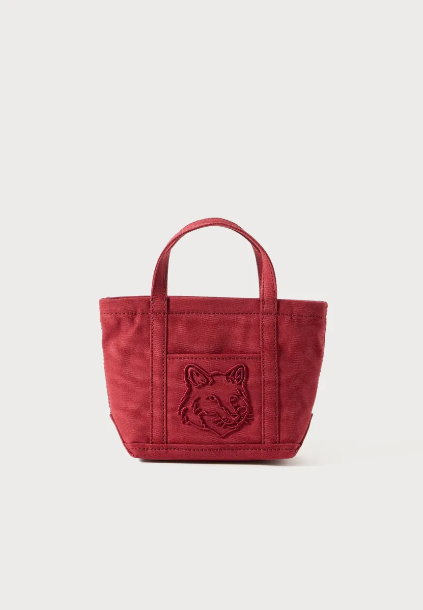 FOX HEAD MINI - Handtasche - mahogany red