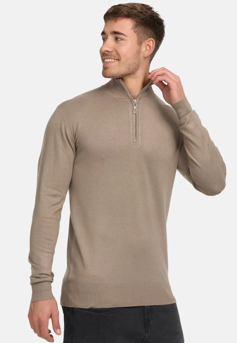 FRANKIE - Strickpullover - dark beige