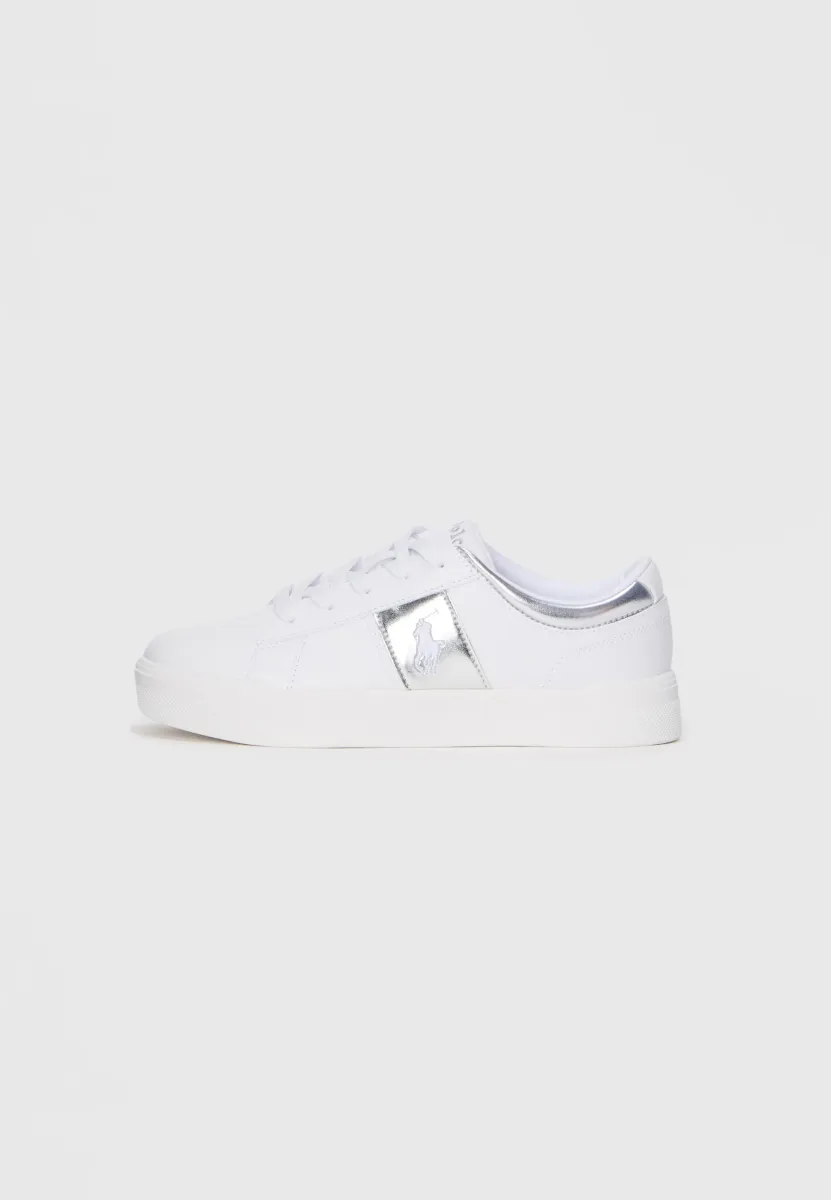 FRAZIER - Sneaker low - white/silver-coloured