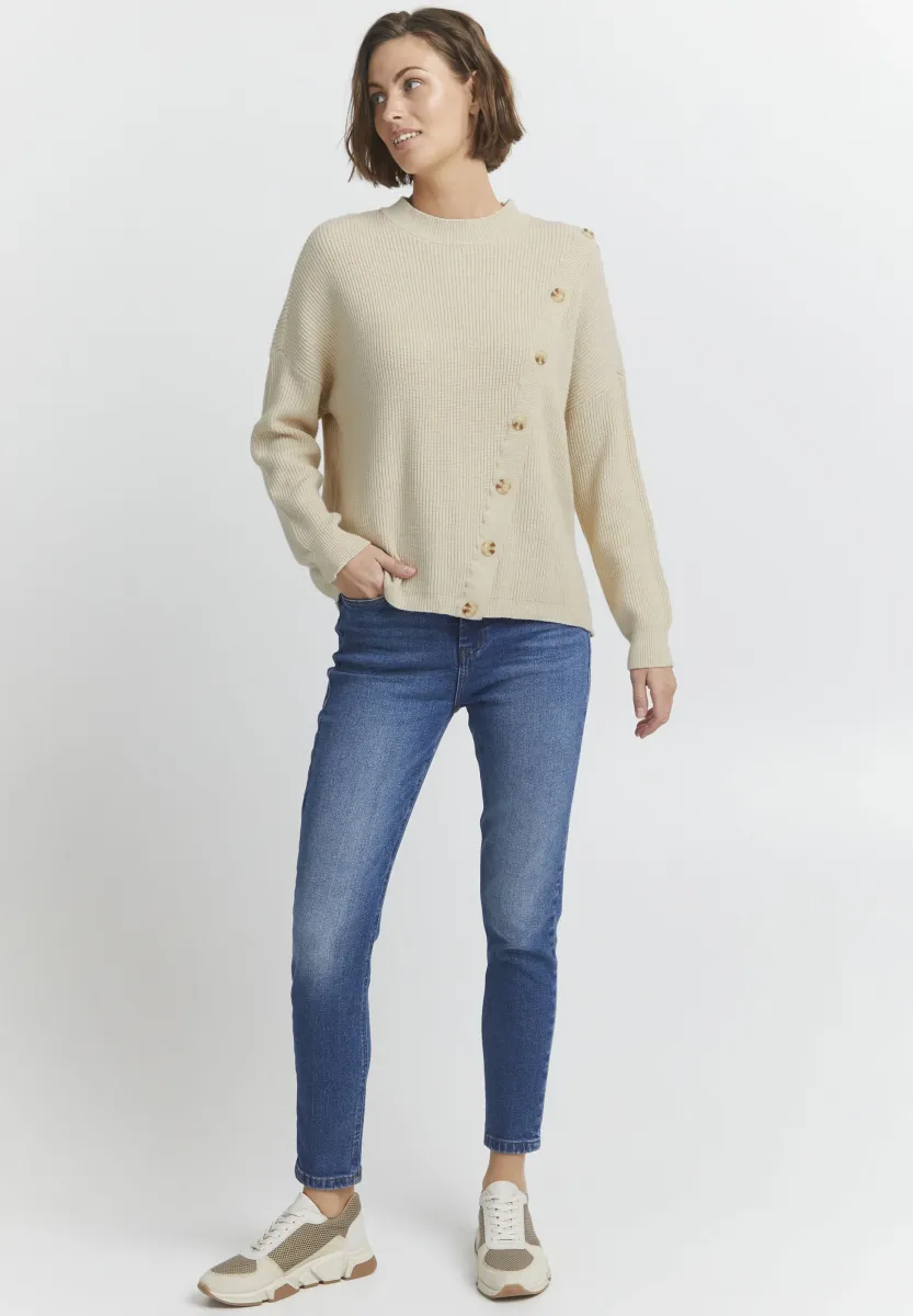 FRBitte - Strickjacke - birch melange