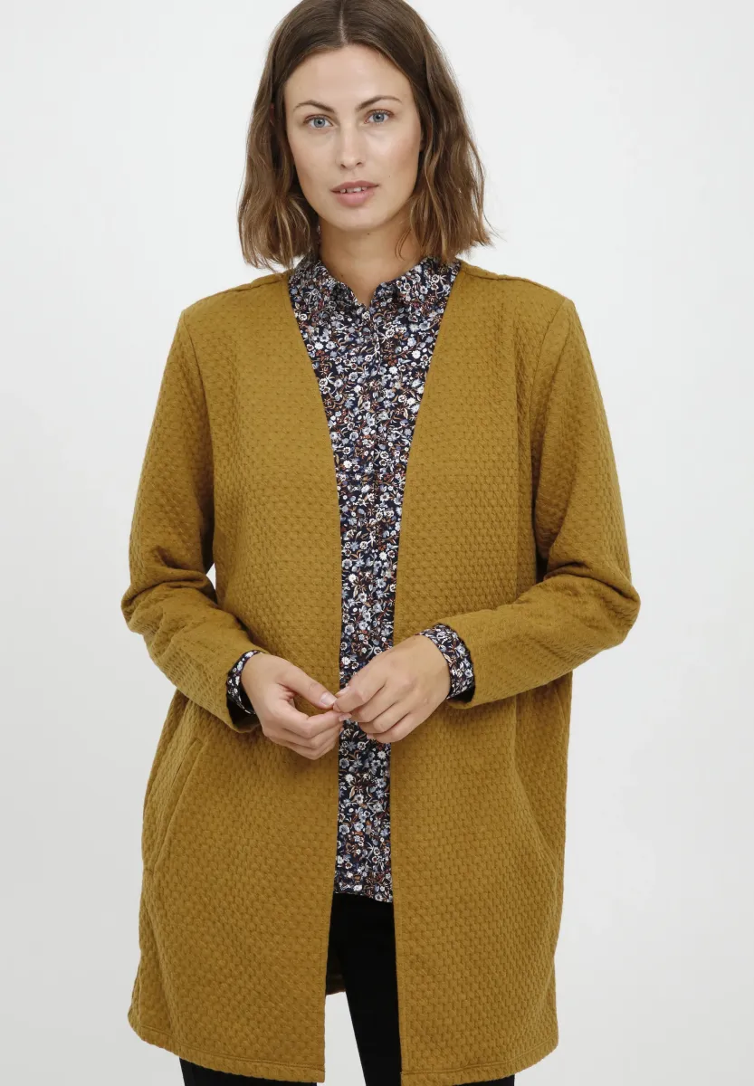 FRCecardi - Strickjacke - golden brown