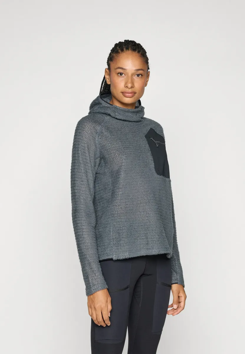 FREELIGHT ALPHA HOOD - Fleecepullover - mountain mist