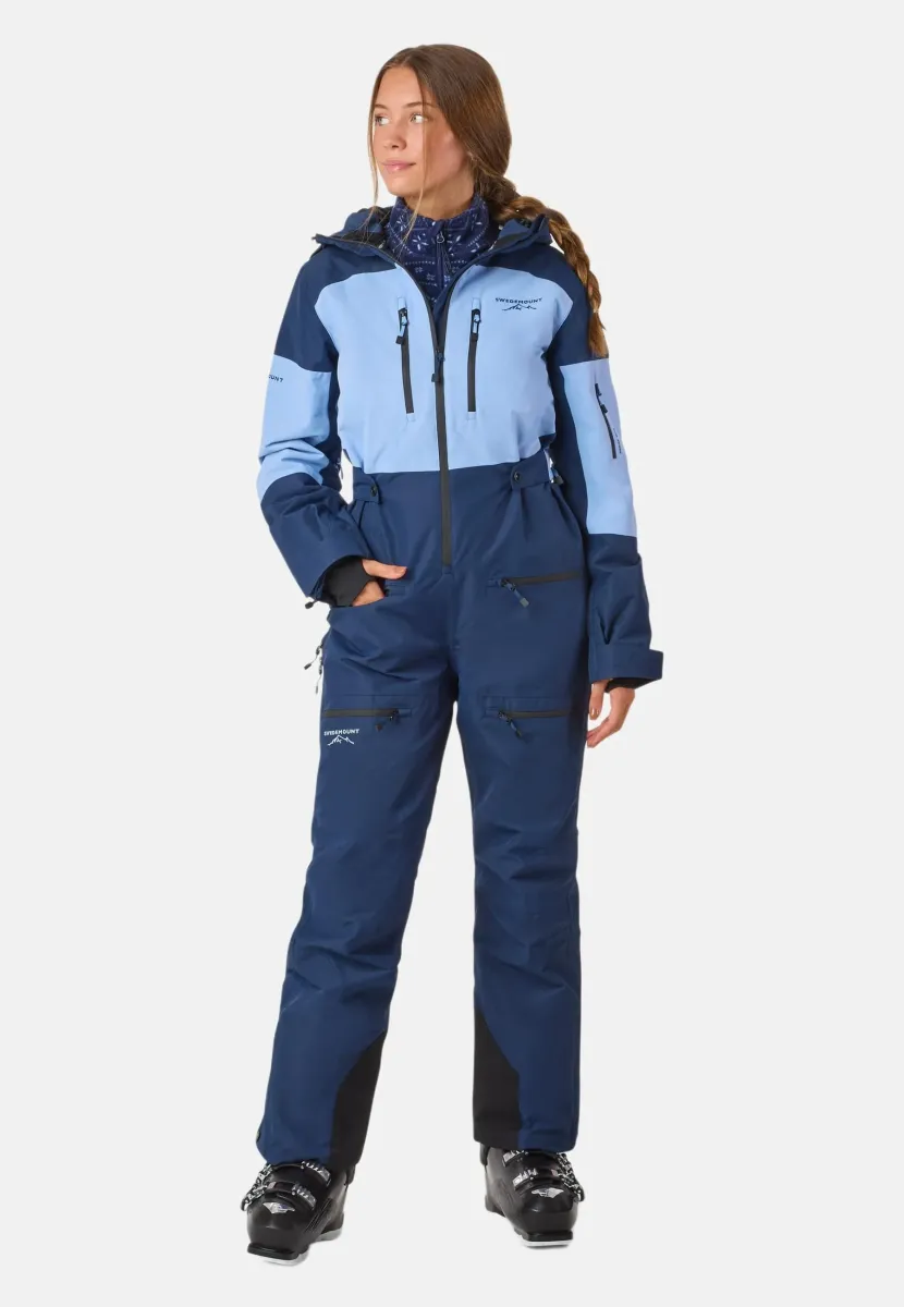 FREERIDE II W - Schneeanzug - dusty blue/midnight navy