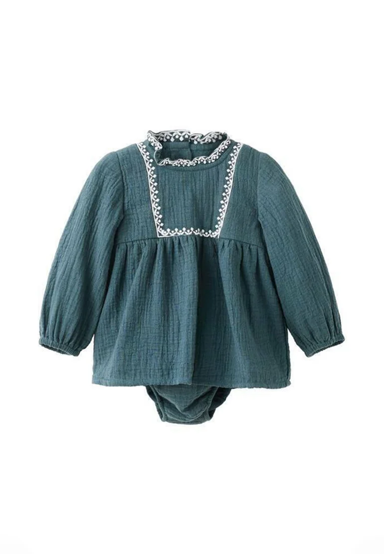 Freizeitkleid - dark green