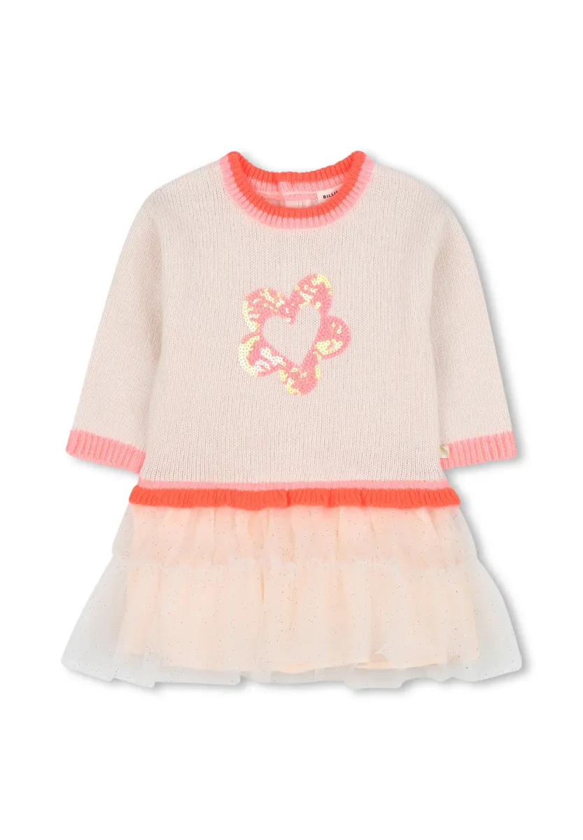 Freizeitkleid - pink courage