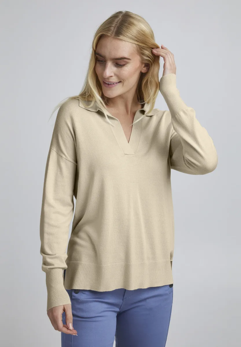 FREmalva - Strickpullover - birch