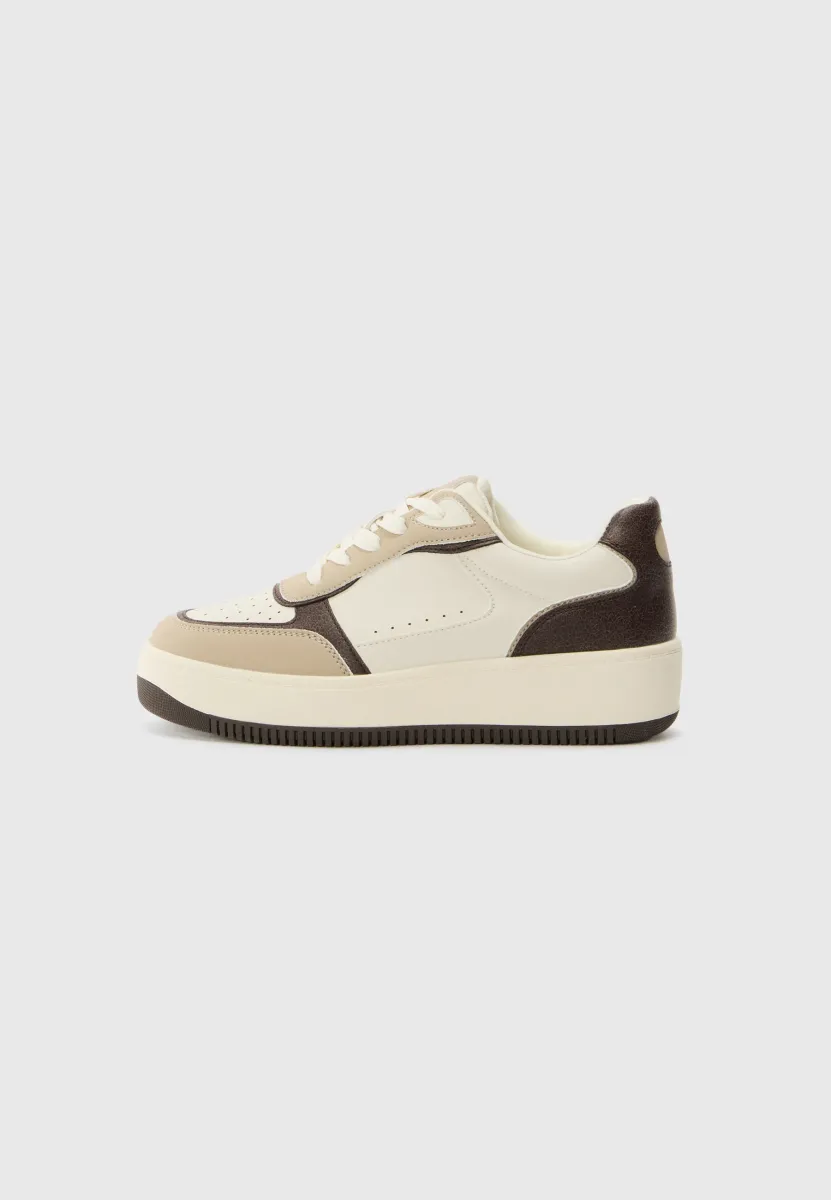 FRESHY - Sneaker low - brown overflow