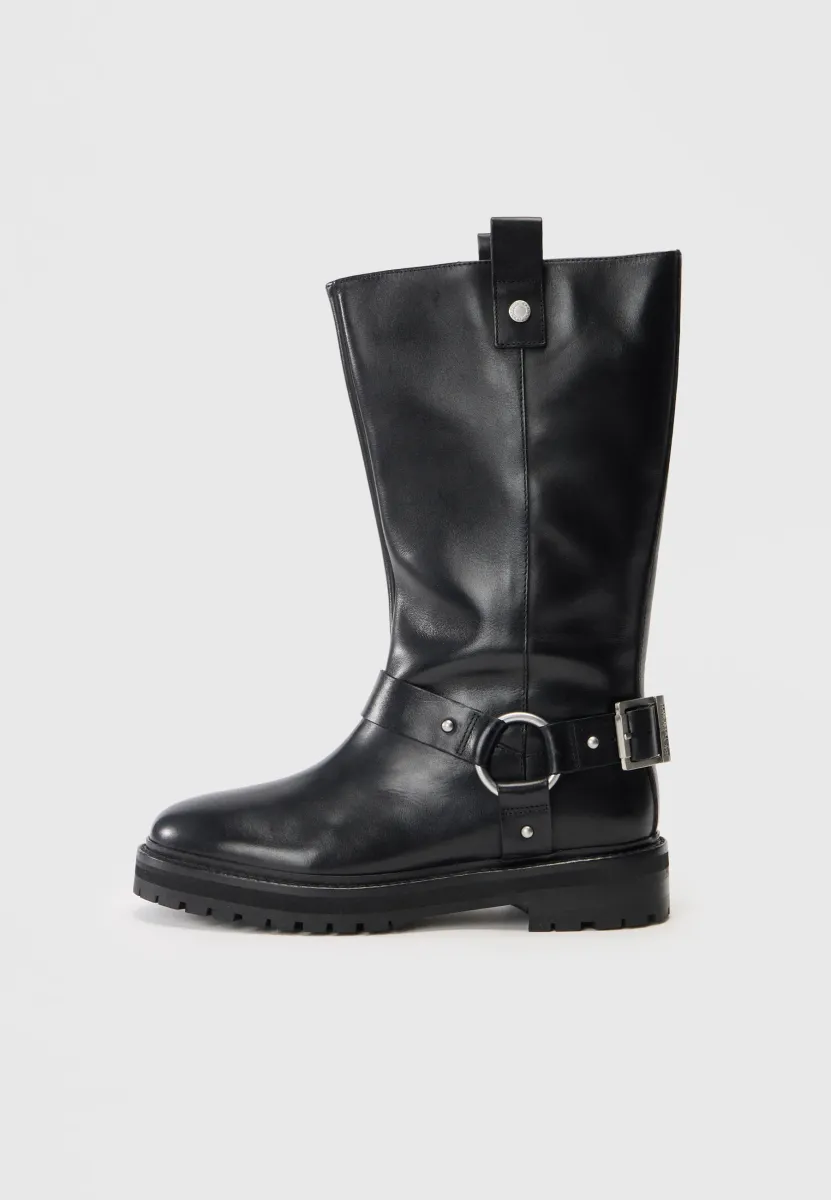 FREYA HARNESS - Cowboy-/Bikerboot - black