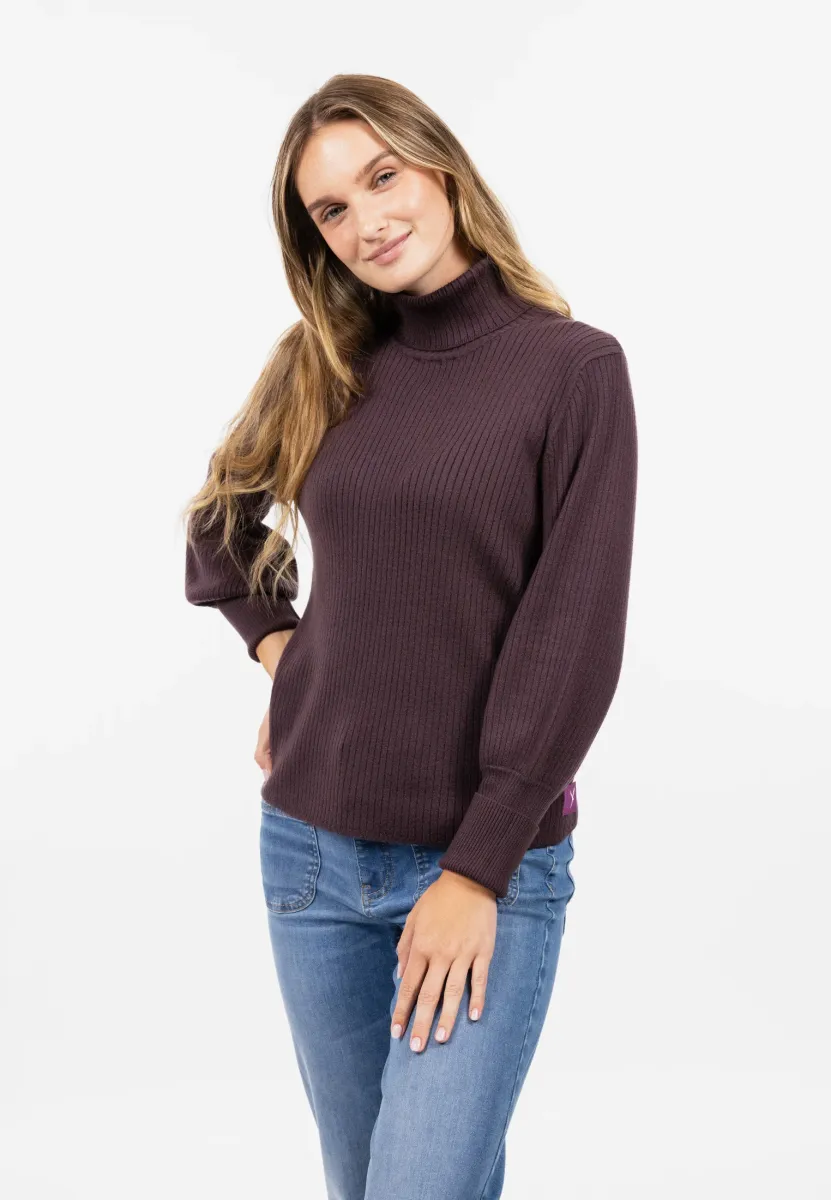 FREYDAY - Strickpullover - fudge