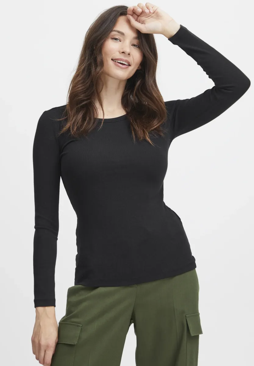 FRHizamond - Strickpullover - black