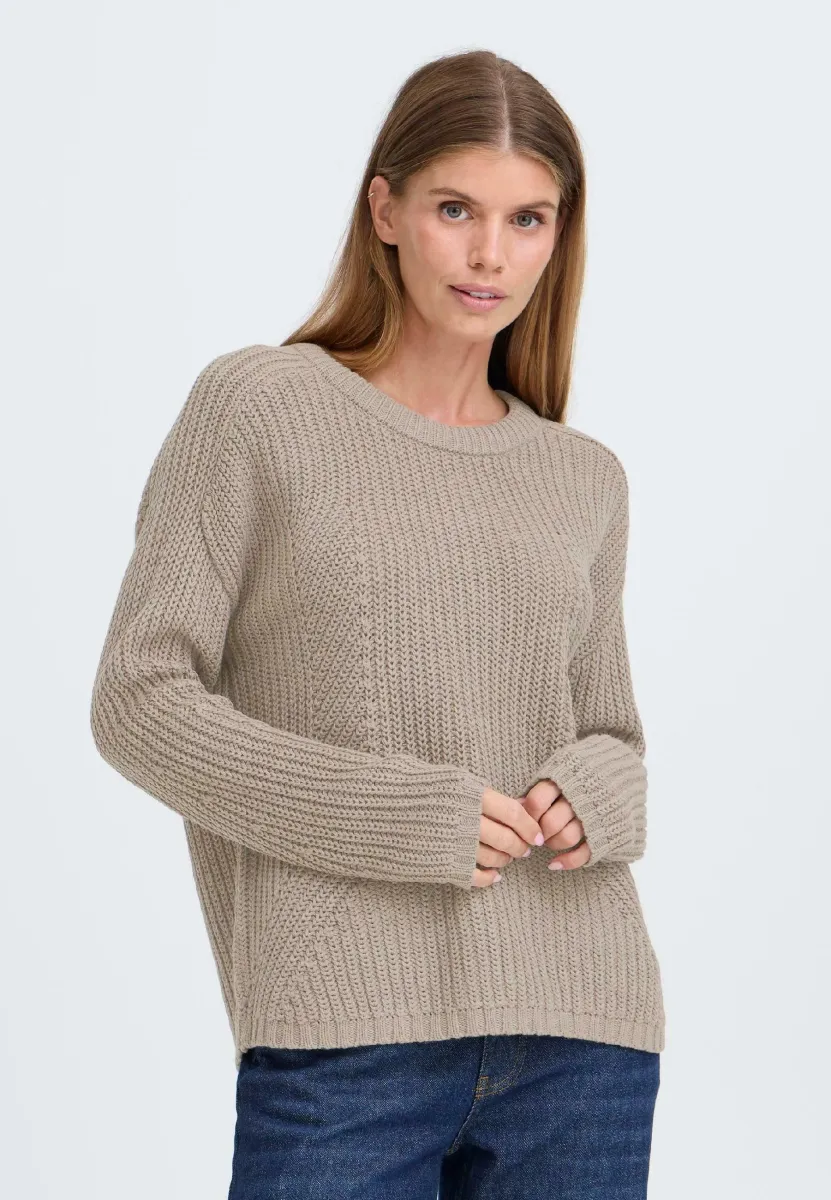 FRKANNA - Strickpullover - moon rock
