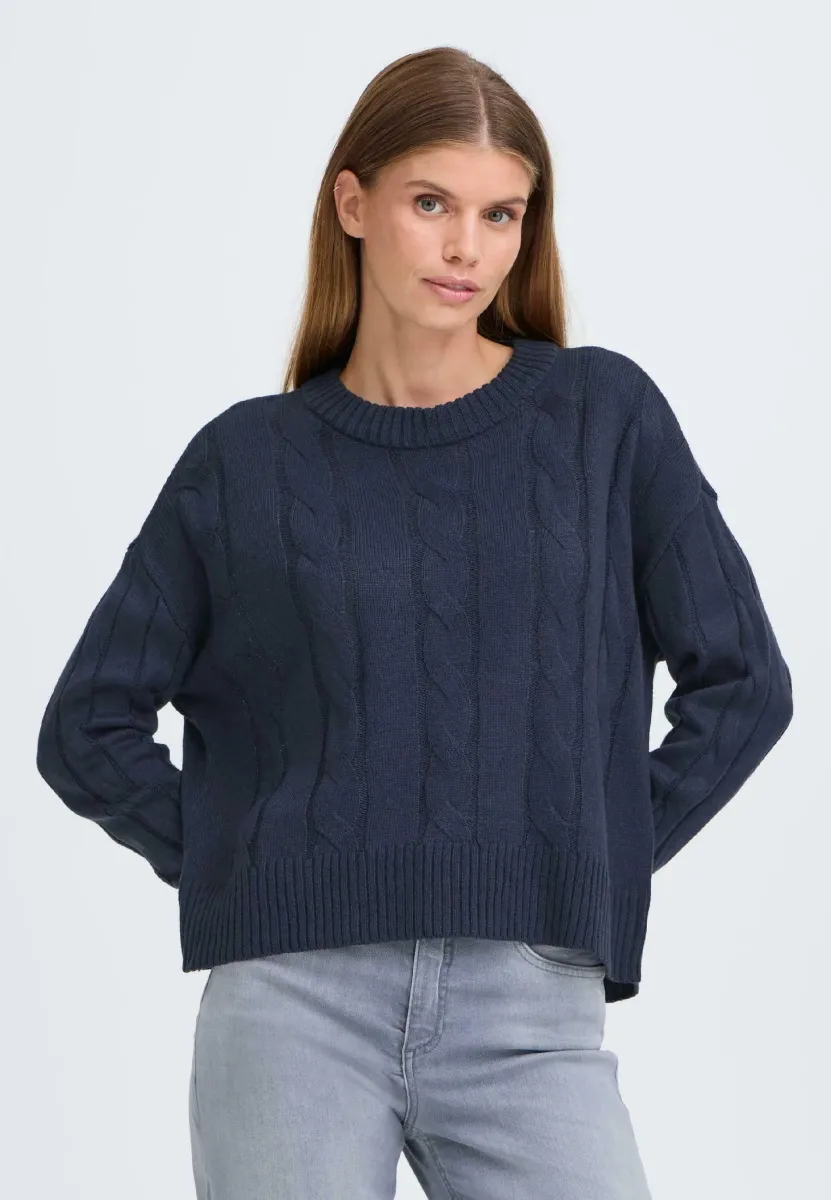 FRKIMNI - Strickpullover - night sky