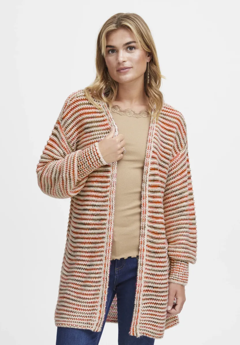 FRLEA - Strickjacke - Red Alert Mix