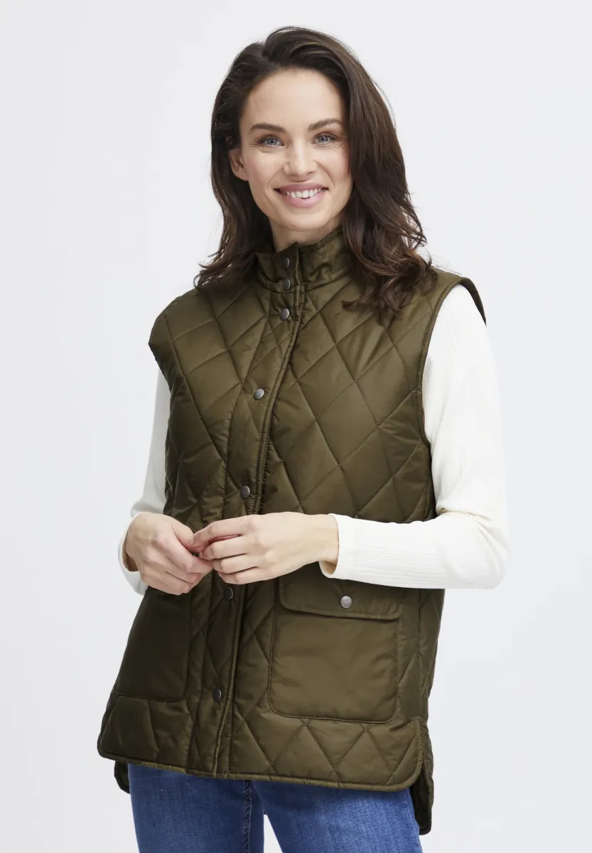 FRLenni - Weste - dark olive