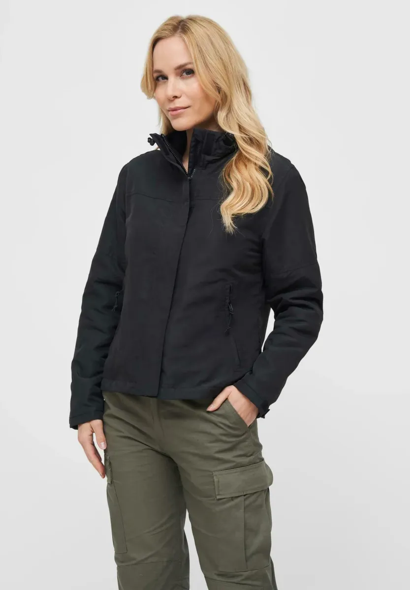 FRONTZIP - Übergangsjacke - black