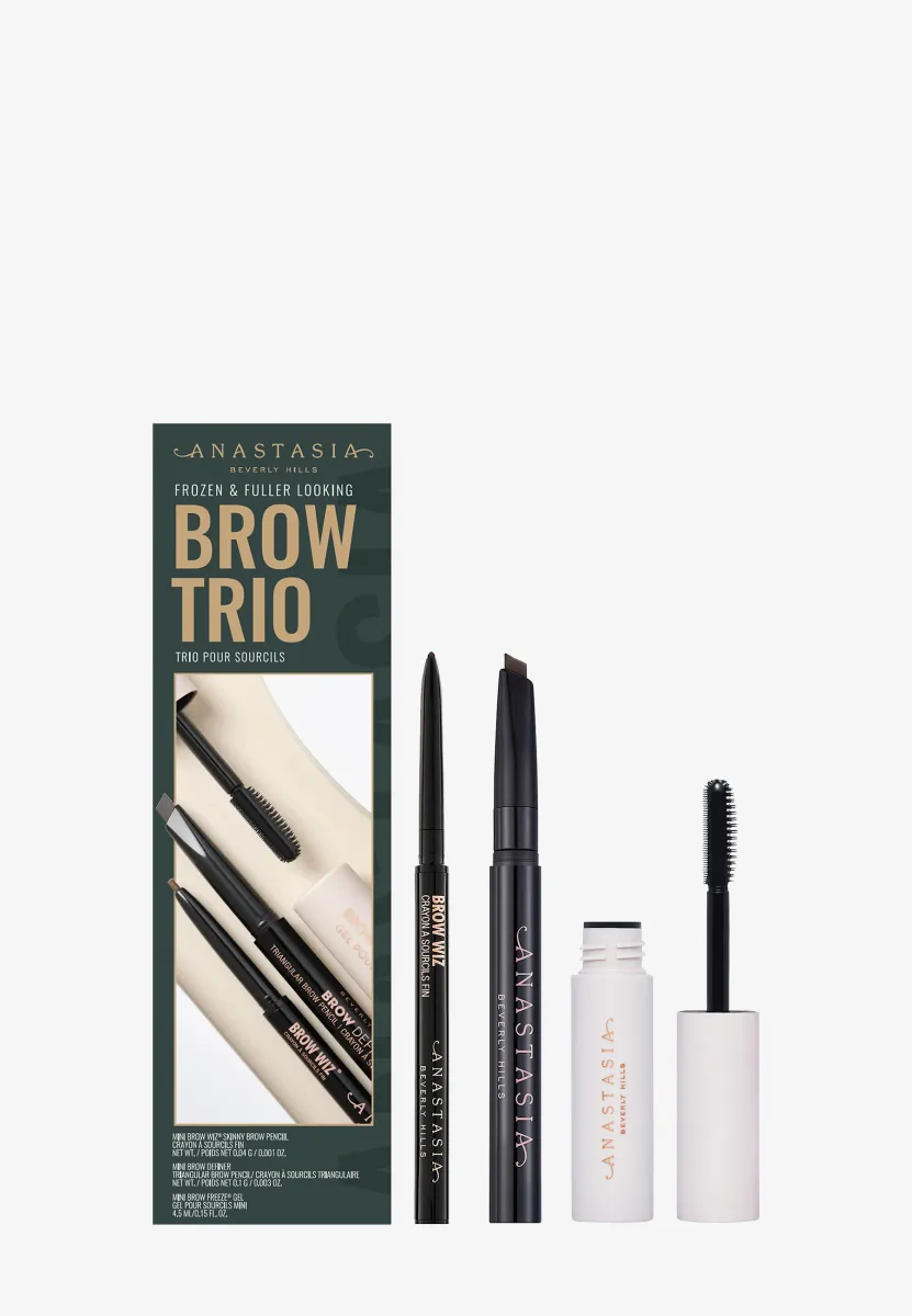 FROZEN & FULLER LOOKING BROW TRIO - Make-up Set - dark brown