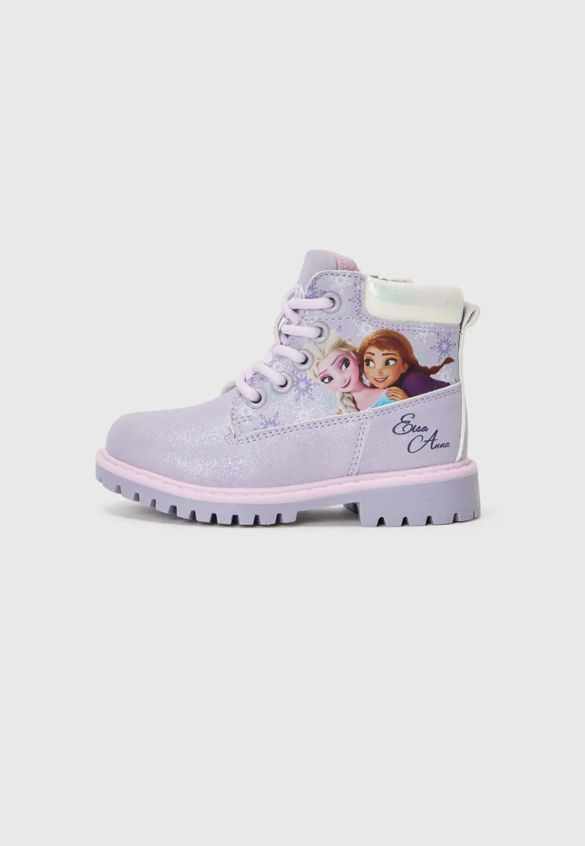 FROZEN - Schnürstiefelette - lilac