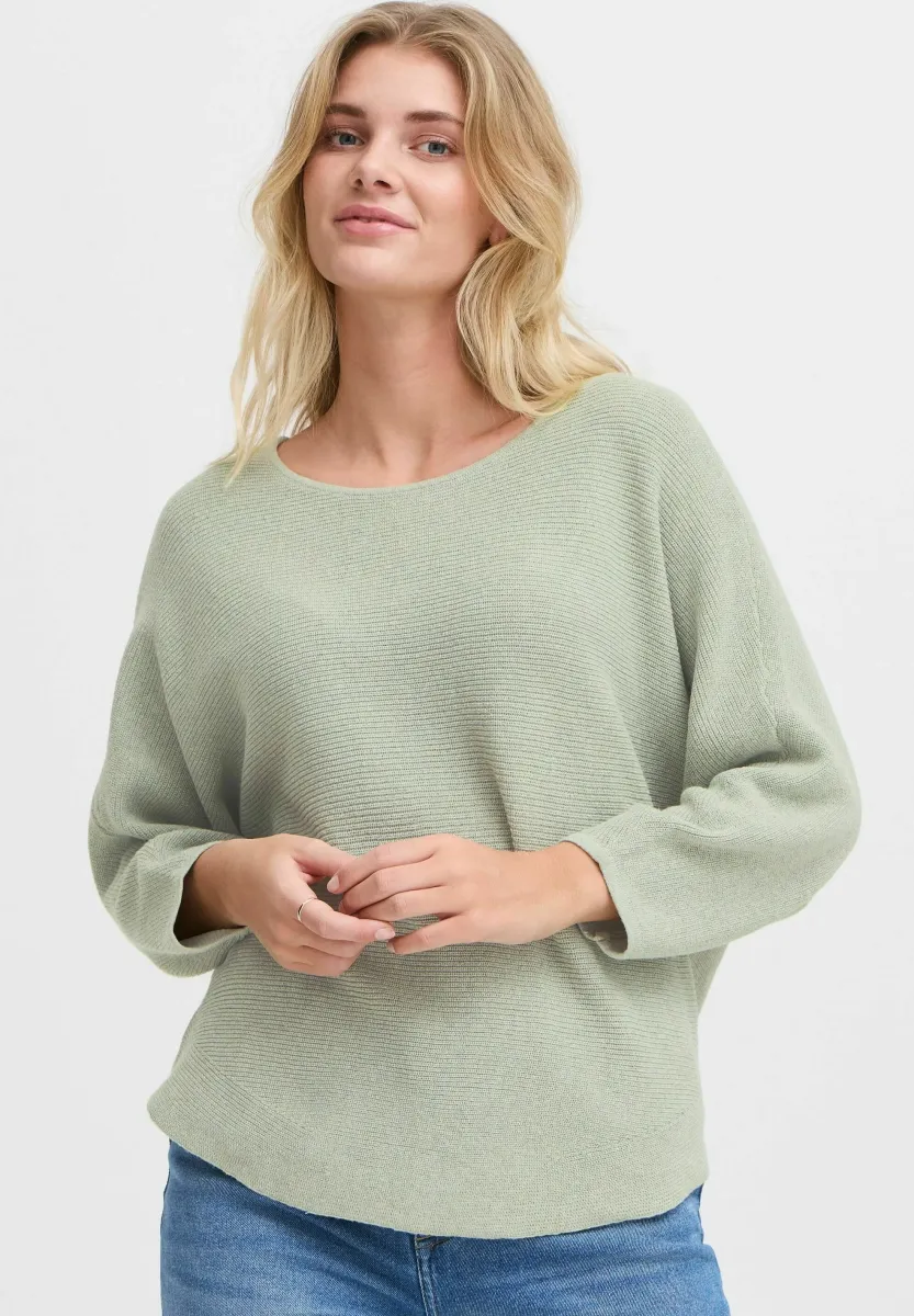 FRSINJA - Strickpullover - frosty green