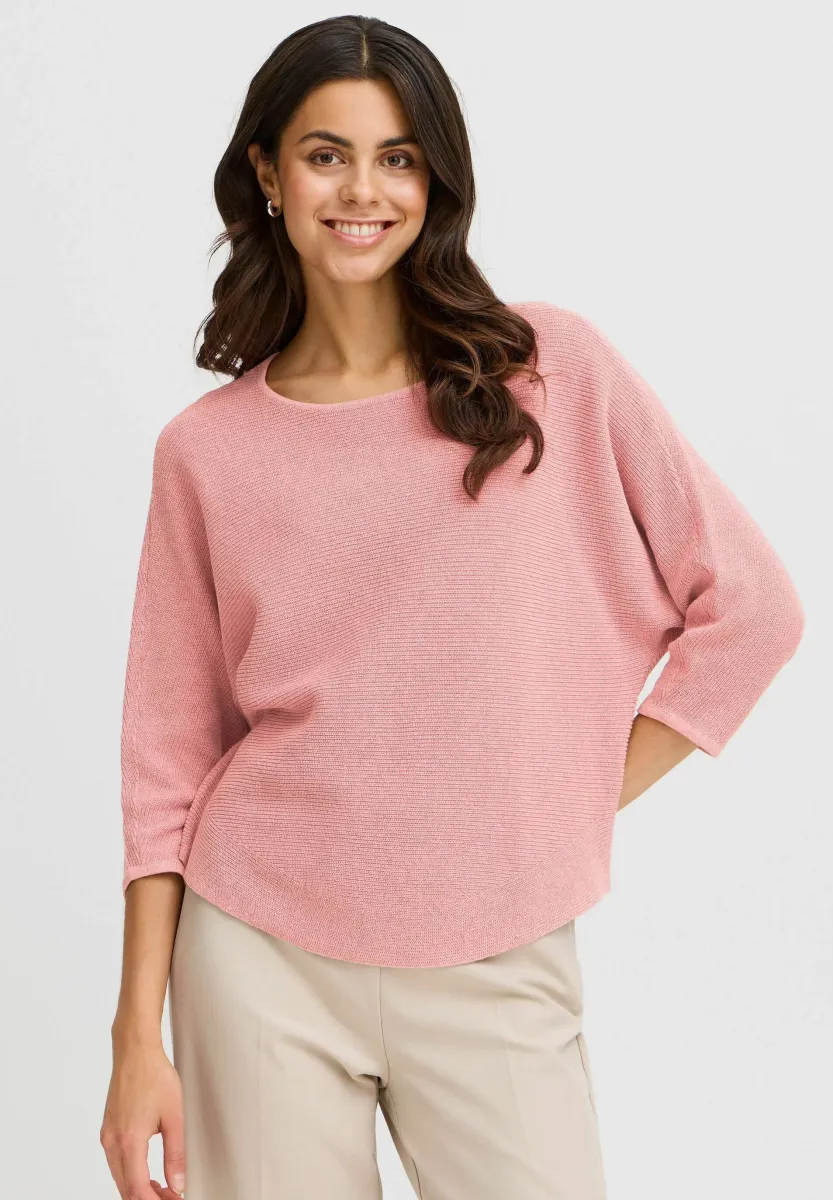 FRSINJA - Strickpullover - nostalgia rose