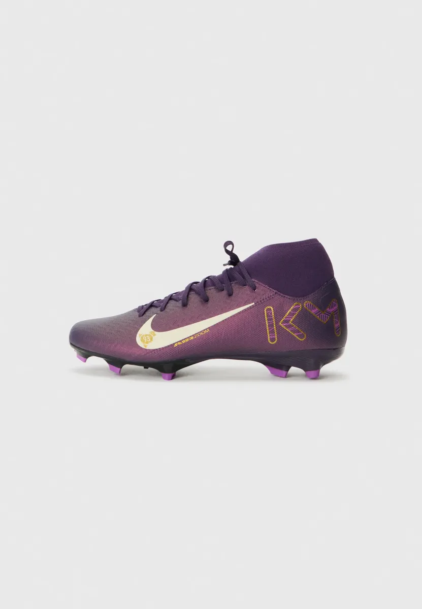 Fußballschuhe für festen Untergrund - grand purple/pale ivory
