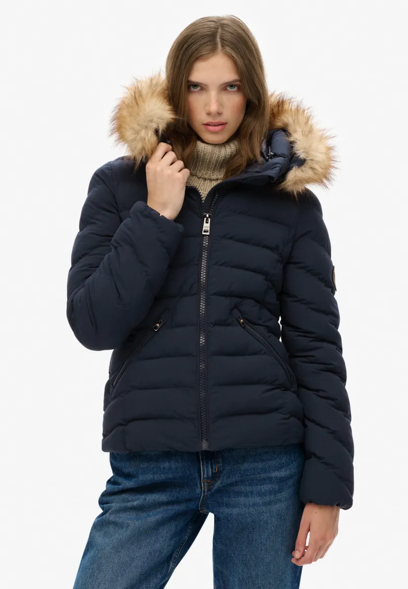 FUJI HOOD PADDED - Winterjacke - eclipse navy