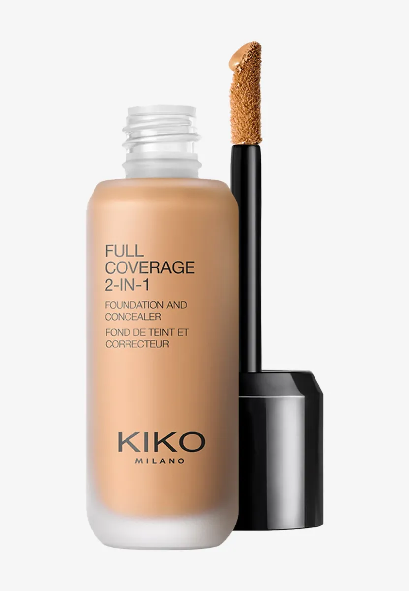 FULL COVERAGE 2 IN 1 FOUNDATION & CONCEALER - Foundation - 80 warm beige