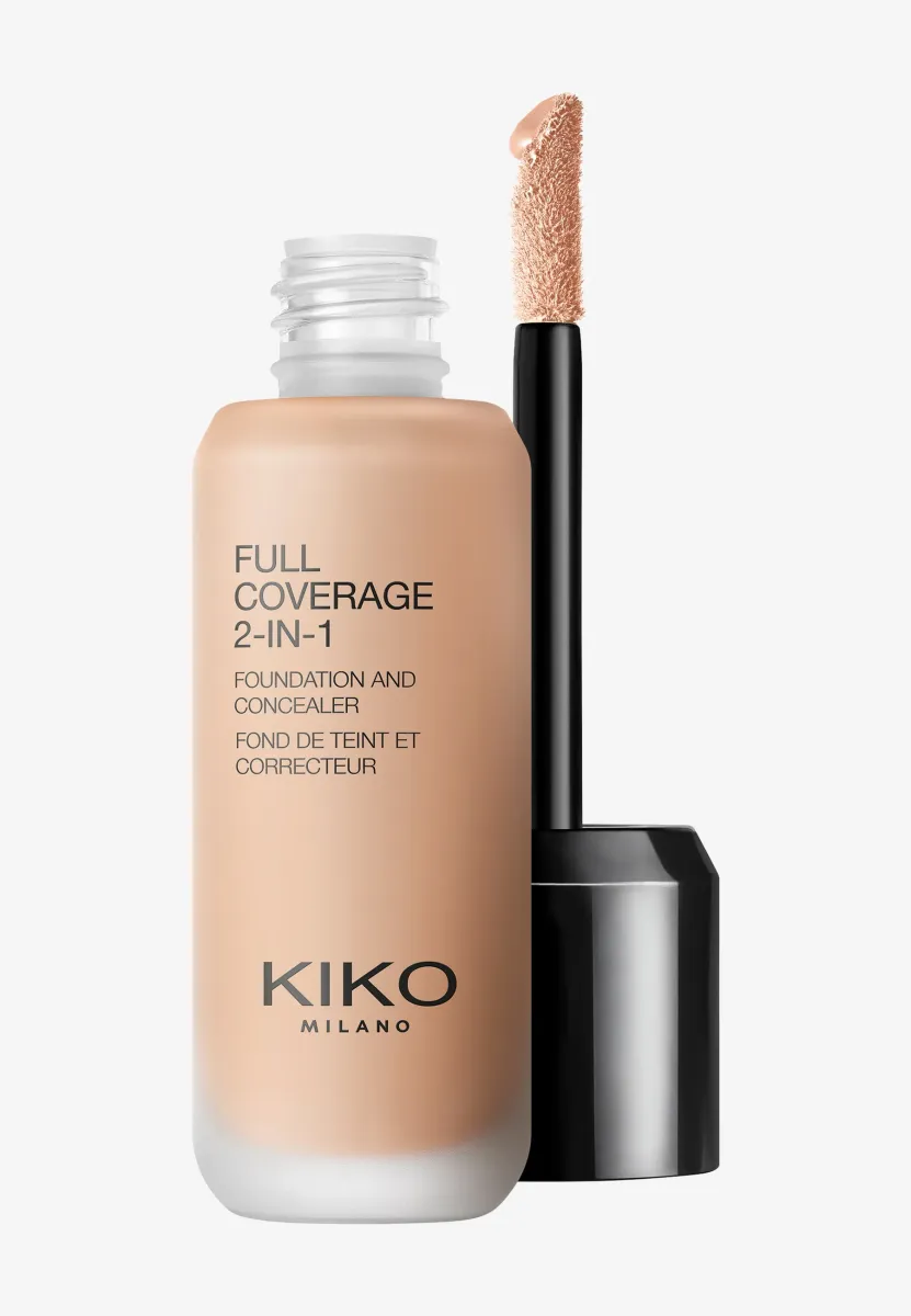 FULL COVERAGE 2 IN 1 FOUNDATION & CONCEALER - Foundation - neutral gold 60