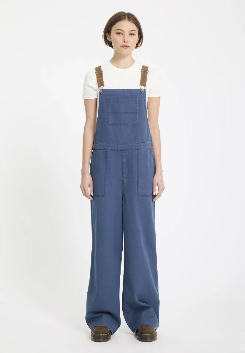 FULL CUT - Latzhose - harbor blue