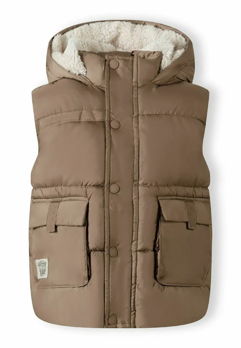 FULL TEDDY - Weste - beige
