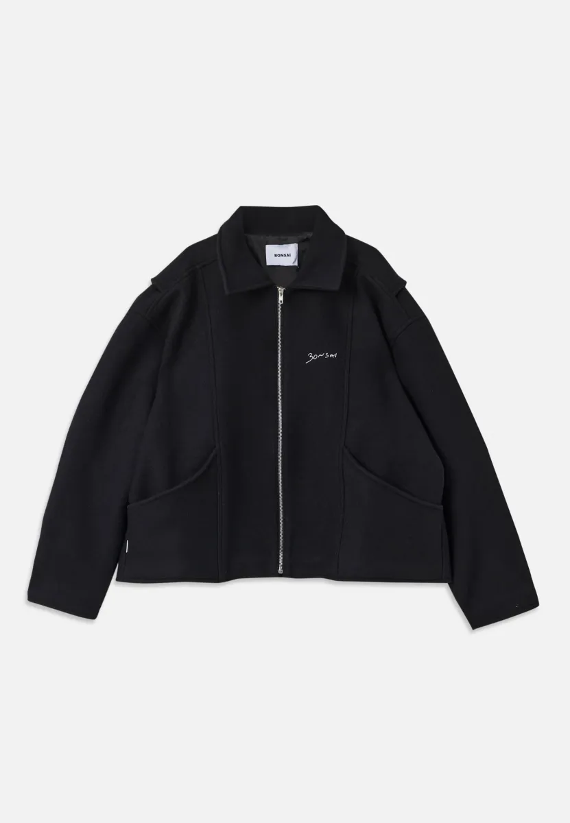 FULL ZIP COACH JACKET UNISEX - Übergangsjacke - black