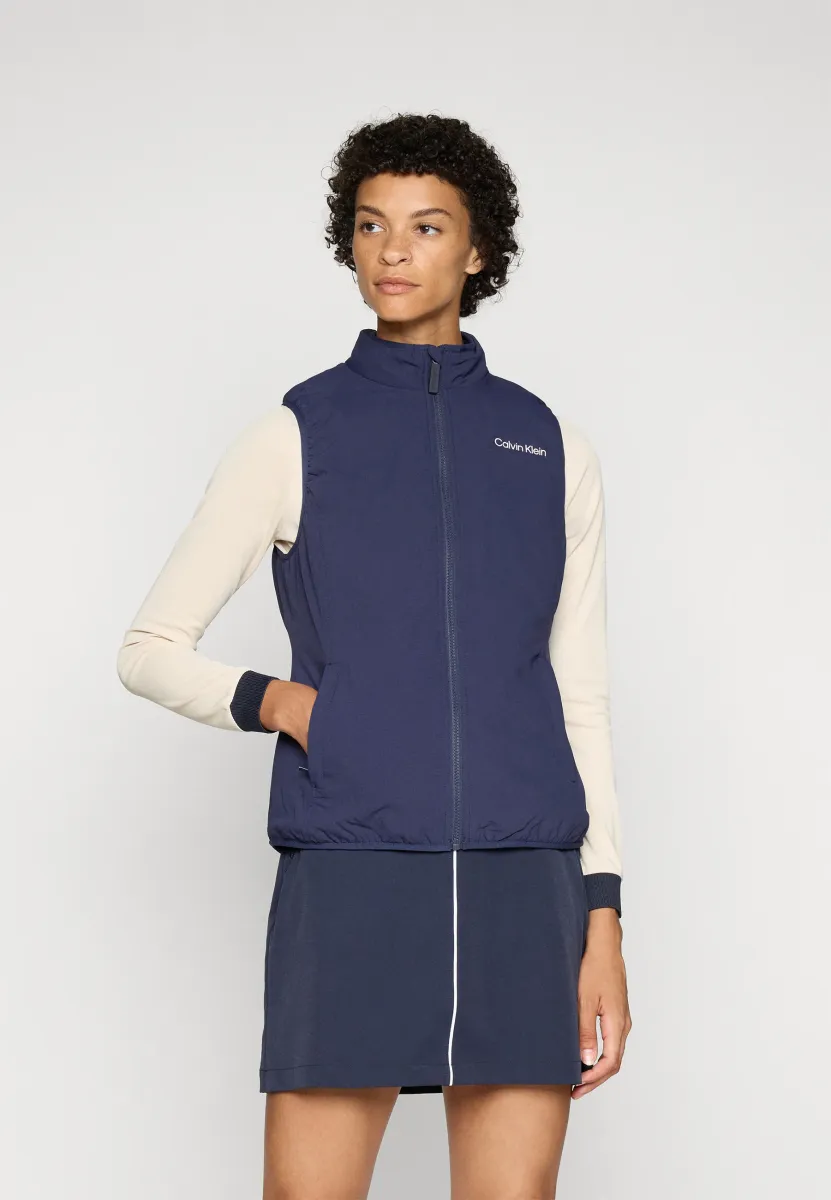 FULL ZIP GILET - Weste - navy
