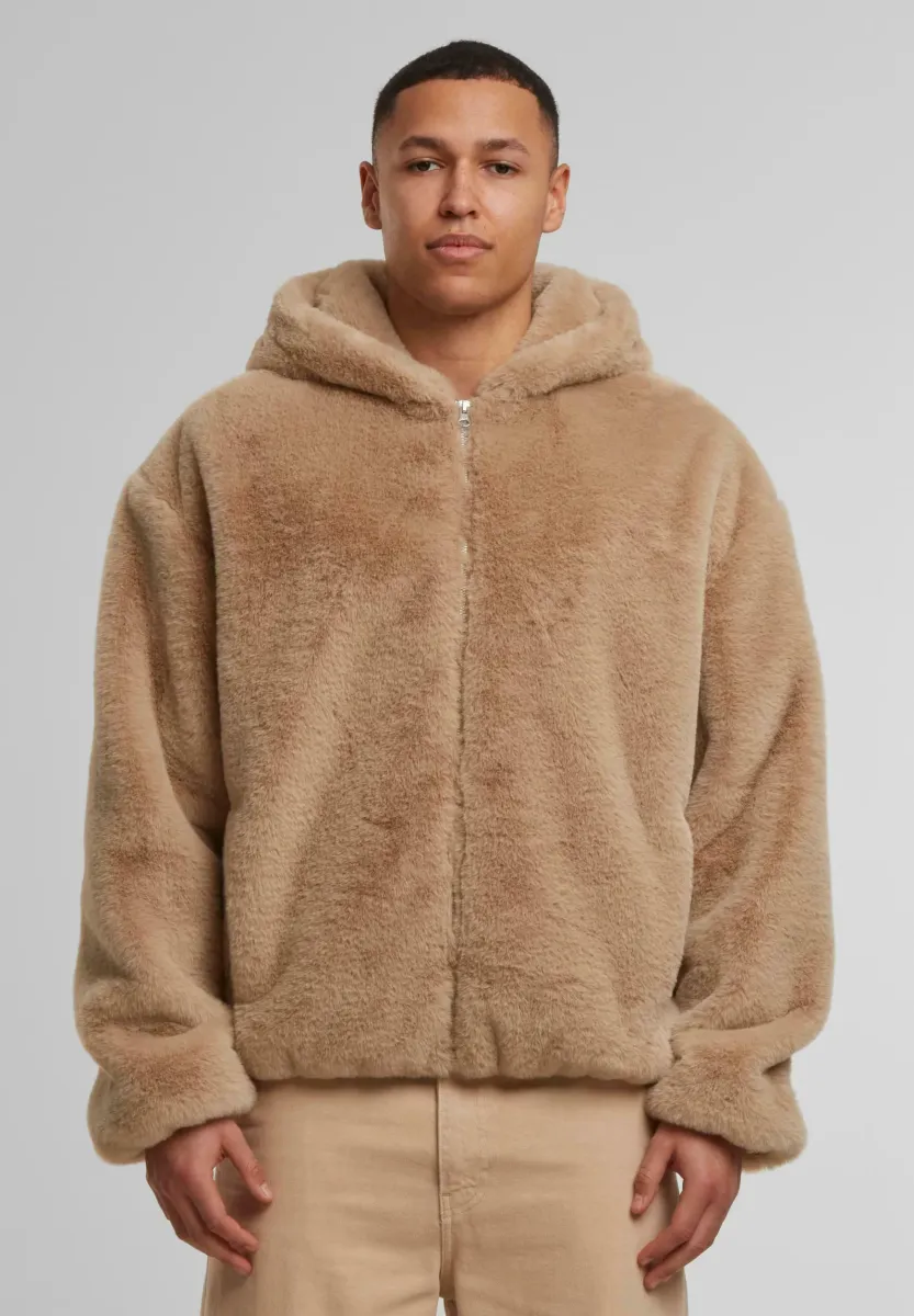 FULL ZIP HOODIE - Winterjacke - wetsand