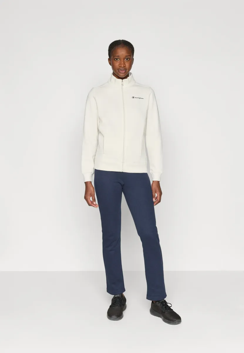 FULL ZIP SET - Sweatjacke - beige