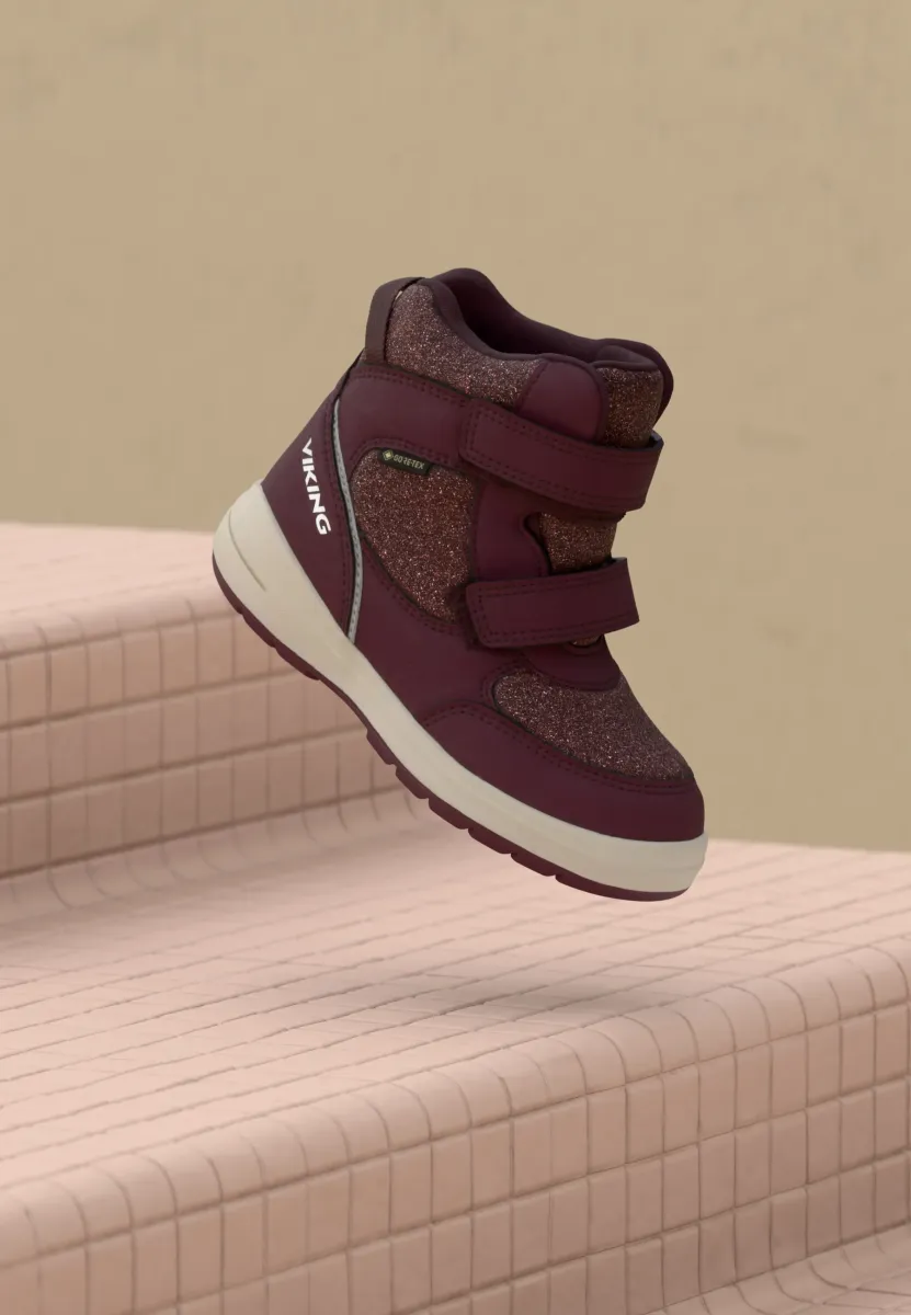 FUN GLITTER WARM GTX  - Snowboot/Winterstiefel - plum