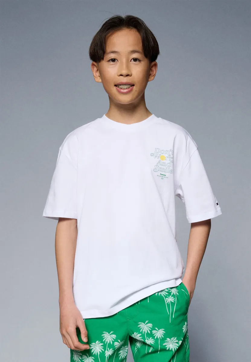 FUN GRAPHIC TEE UNISEX - T-Shirt print - white