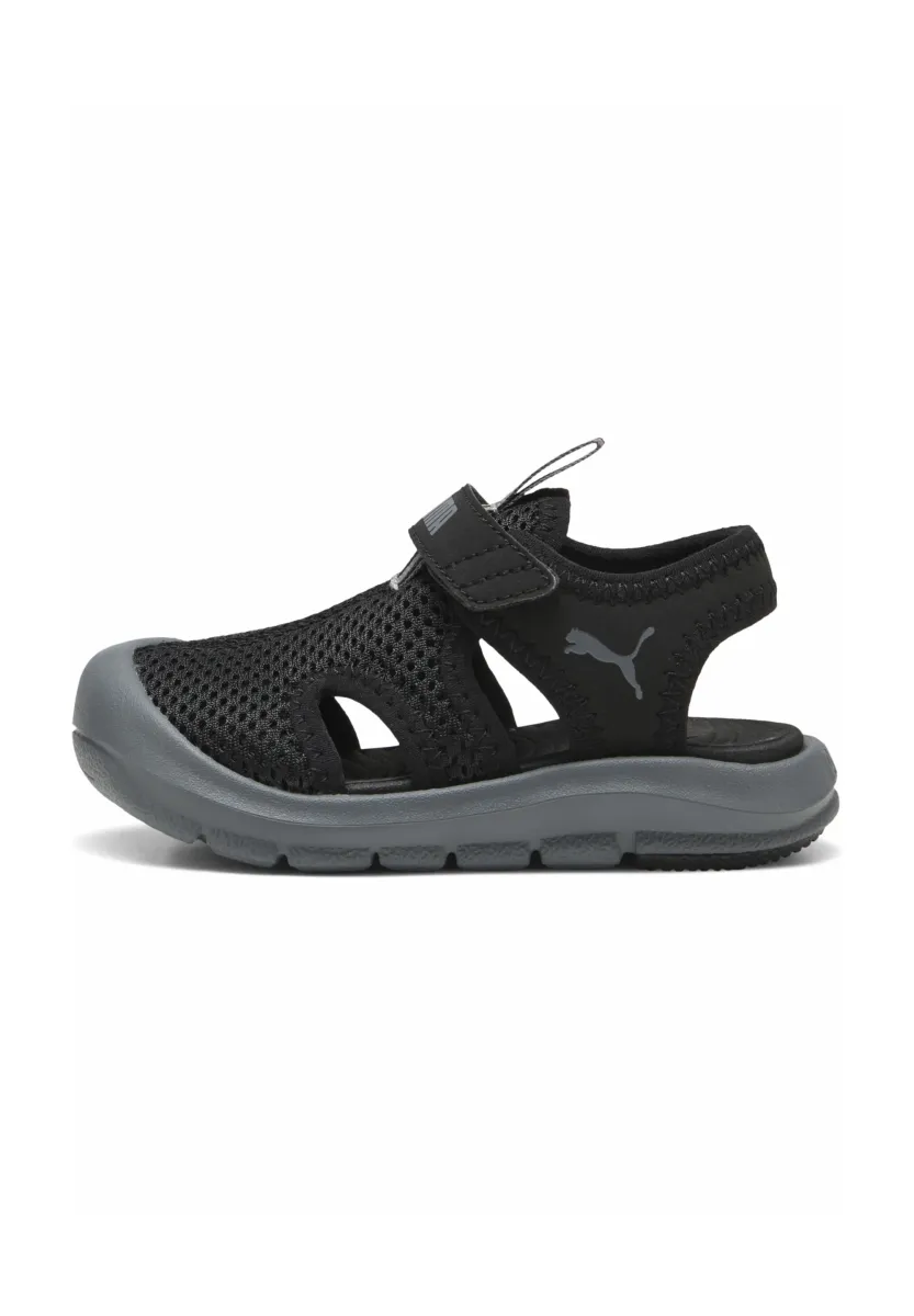 FUN RACER - Trekkingsandale - black cool dark gray